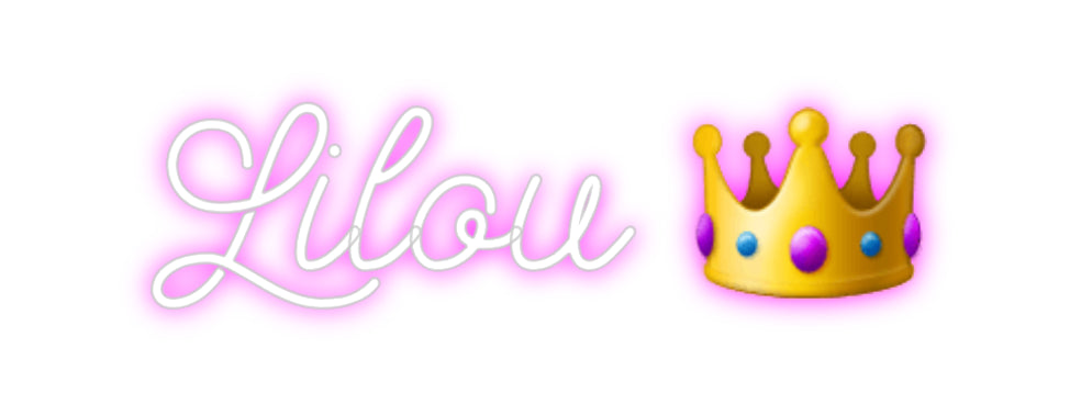 Custom Neon: Lilou 👑