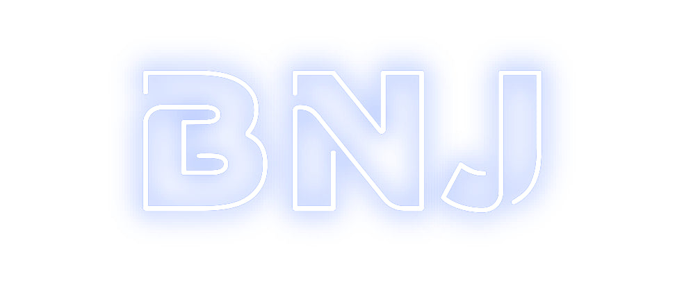 Custom Neon: BNJ