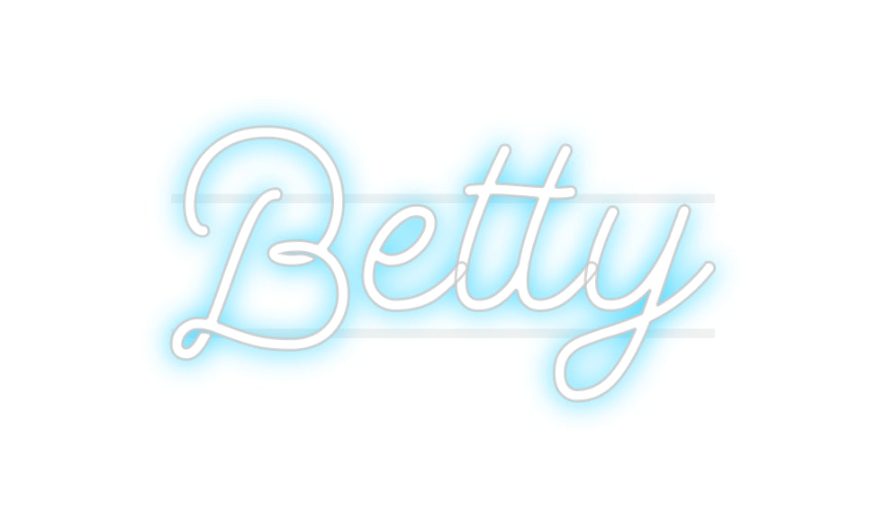 Custom Neon: Betty