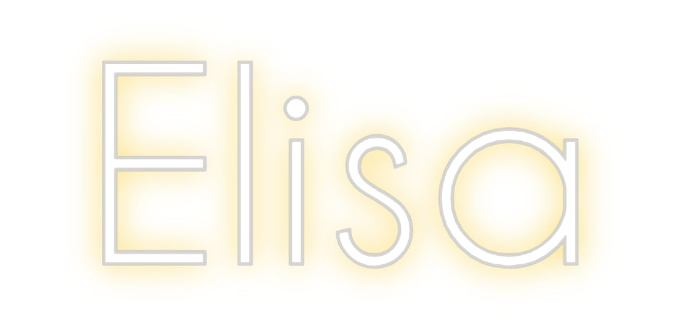 Custom Neon: Elisa