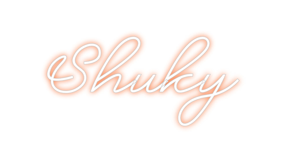 Custom Neon: Shuky