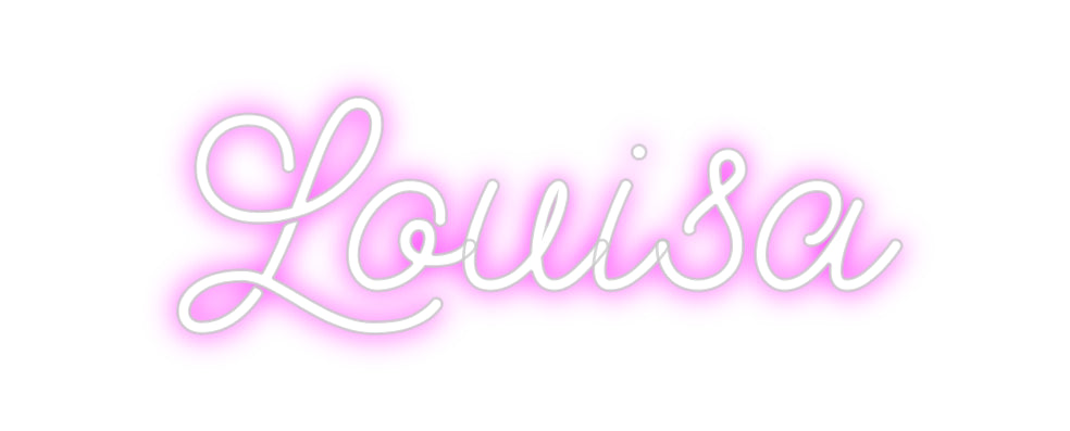 Custom Neon: Louisa