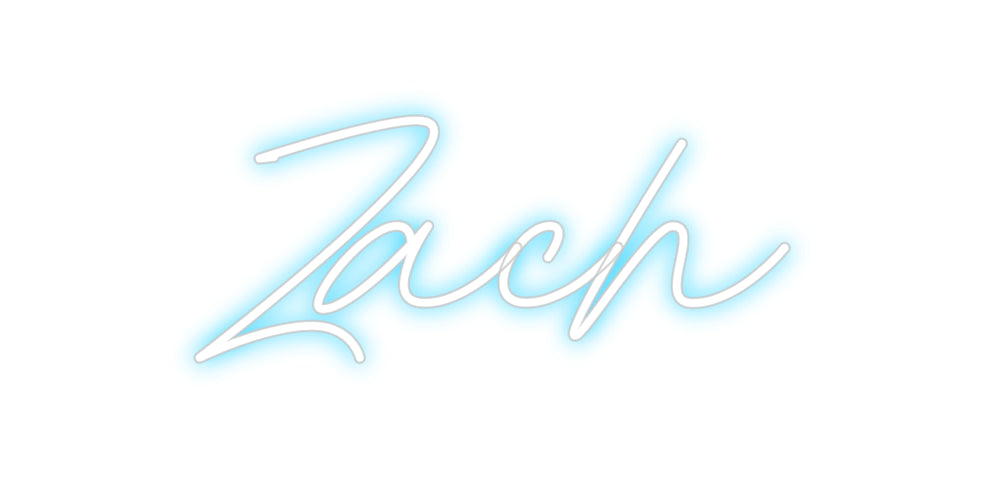 Custom Neon: Zach