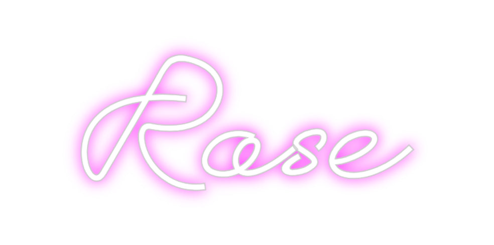 Custom Neon: Rose