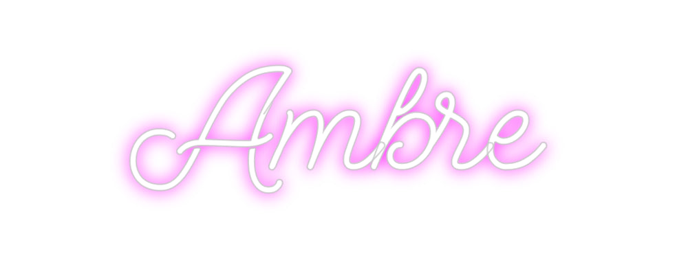 Custom Neon: Ambre