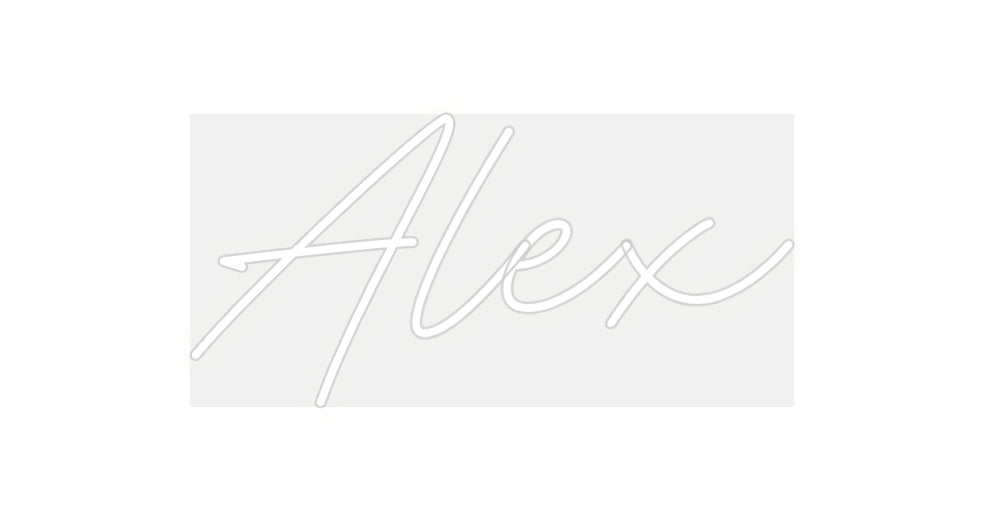 Custom Neon: Alex