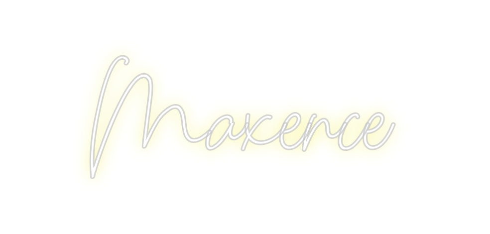 Custom Neon: Maxence