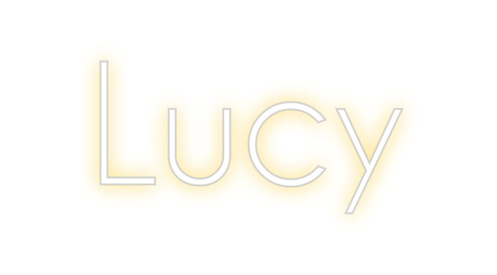 Custom Neon: Lucy