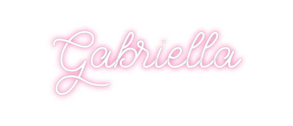 Custom Neon: Gabriella