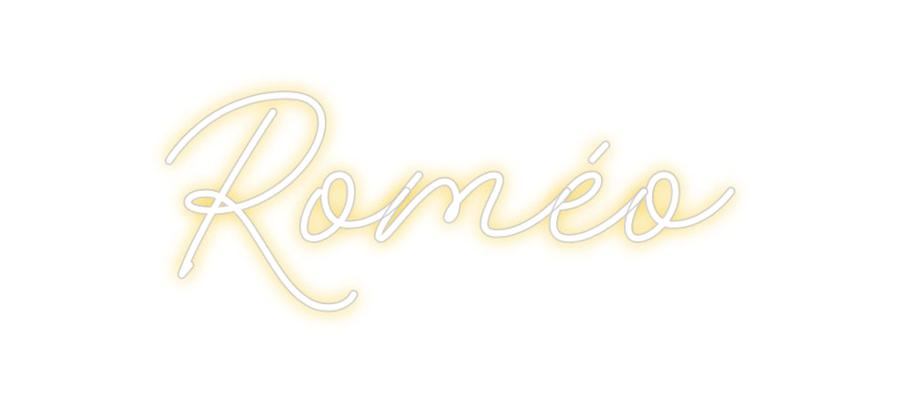 Custom Neon: Roméo