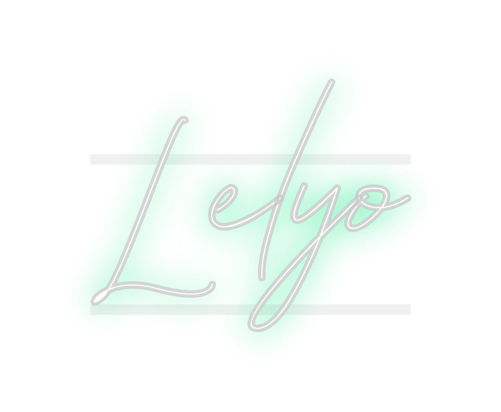 Custom Neon: Lelyo