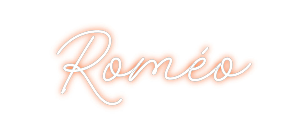 Custom Neon: Roméo