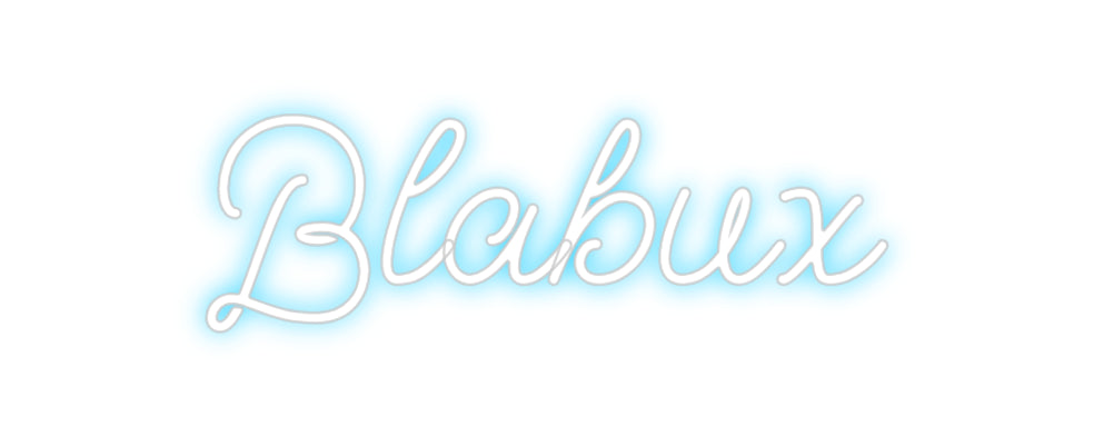 Custom Neon: Blabux