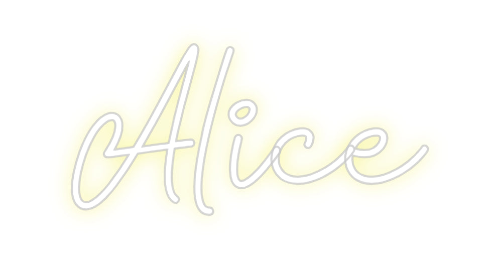 Custom Neon: Alice