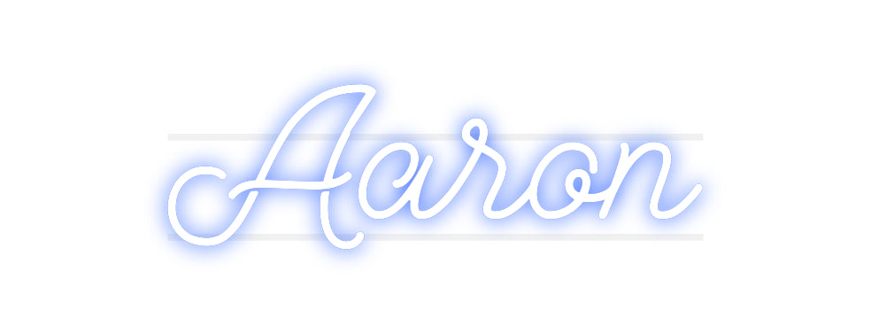 Custom Neon: Aaron