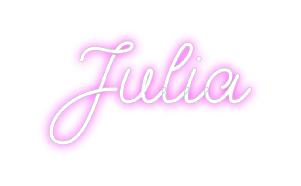 Custom Neon: Julia