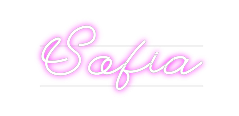 Custom Neon: Sofia