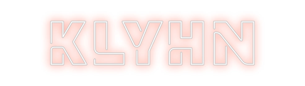 Custom Neon: KLYHN