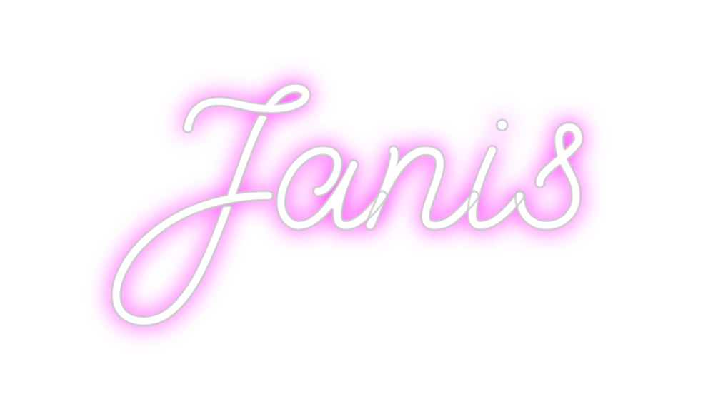 Custom Neon: Janis