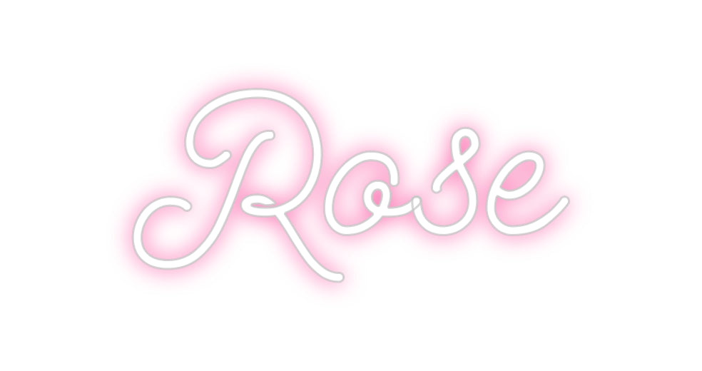 Custom Neon: Rose