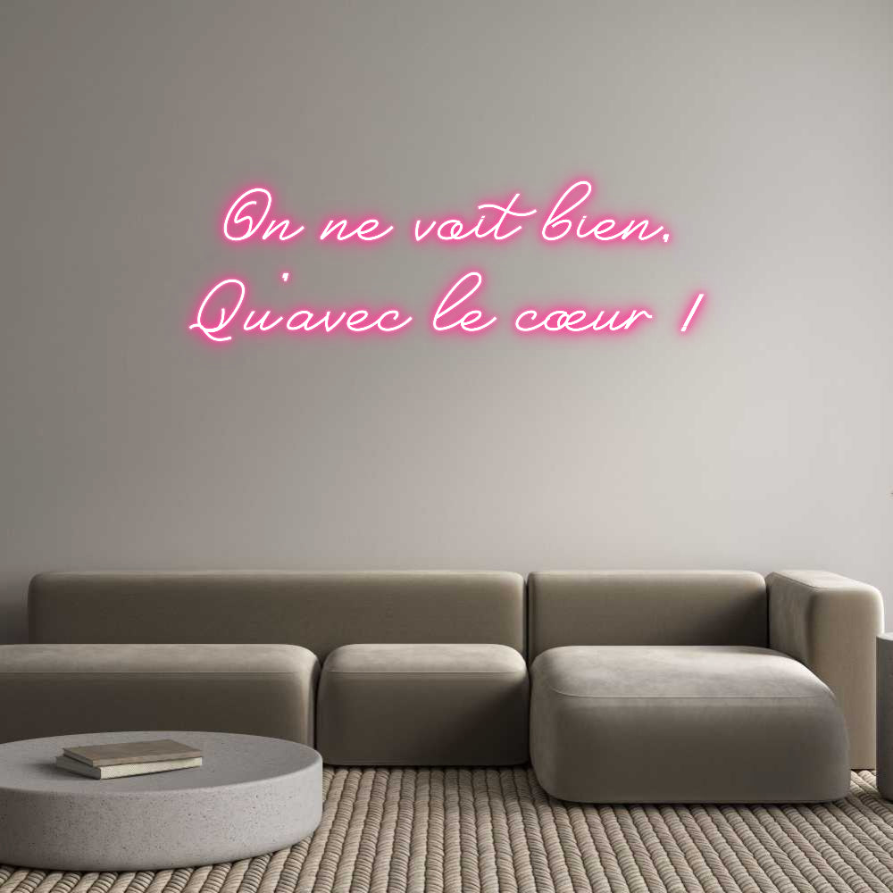 Custom Neon: On ne voit bi...