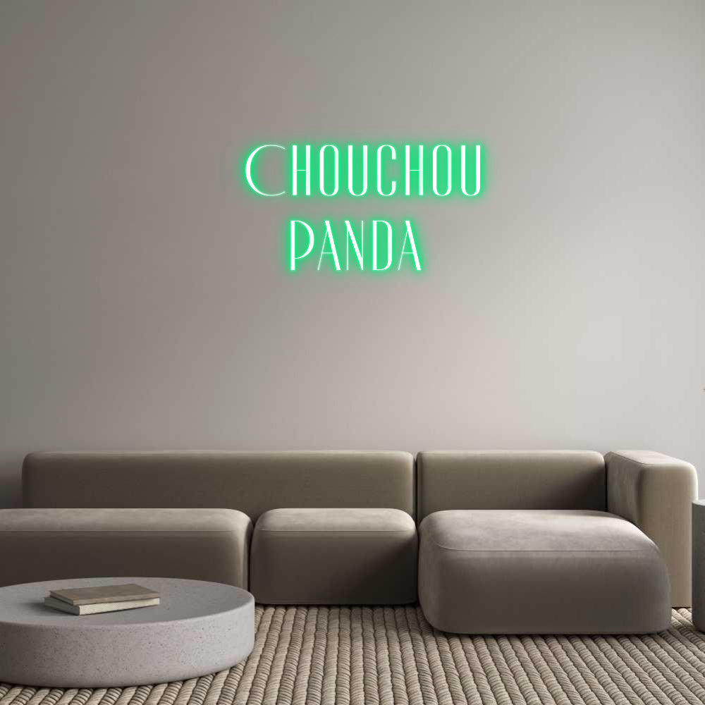 Custom Neon: Chouchou
Panda