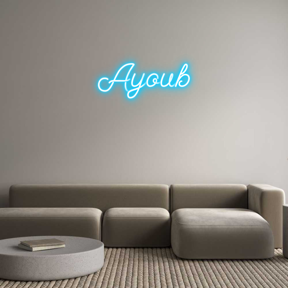 Custom Neon: Ayoub