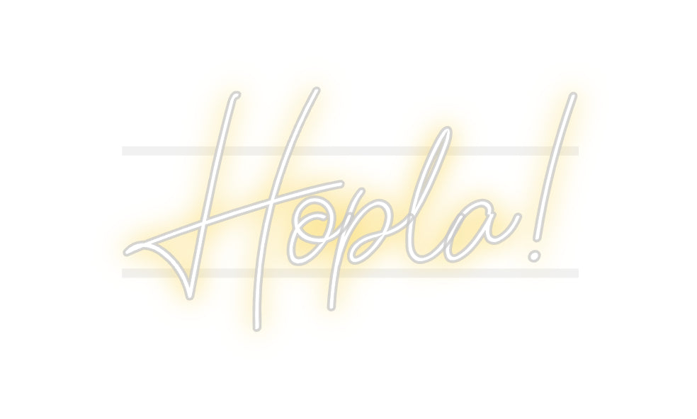 Custom Neon: Hopla!