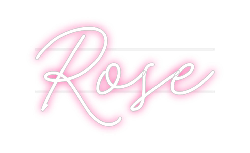 Custom Neon: Rose