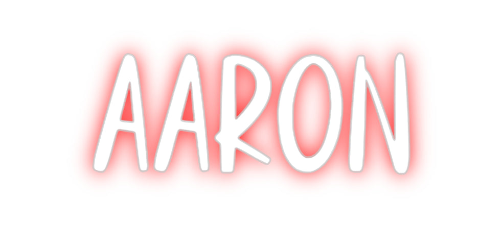 Custom Neon: AARON