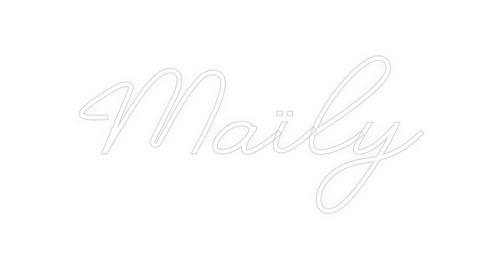 Custom Neon: Maïly