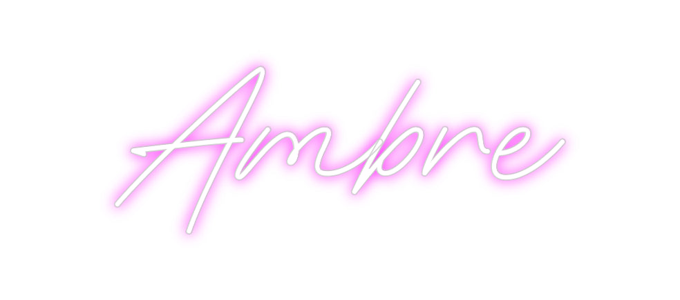 Custom Neon: Ambre
