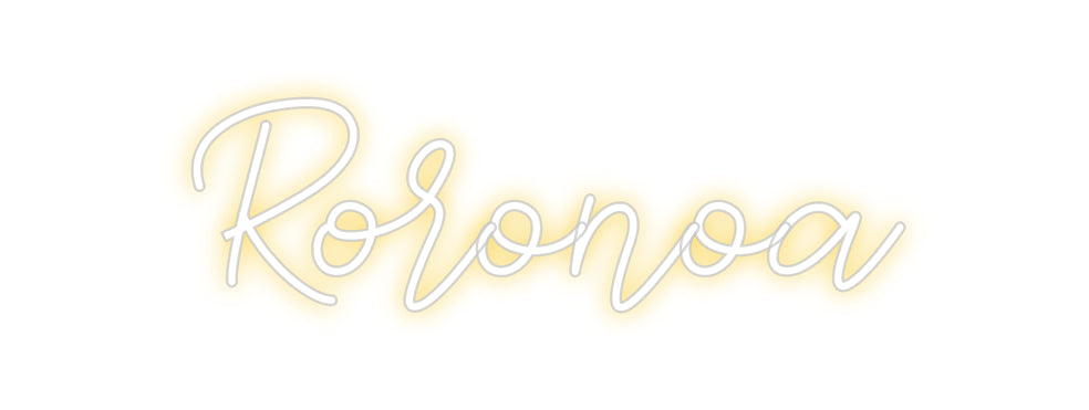 Custom Neon: Roronoa