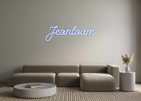 Custom Neon: Jeanloum