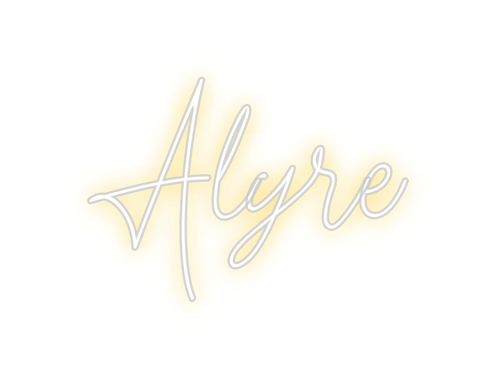 Custom Neon: Alyre