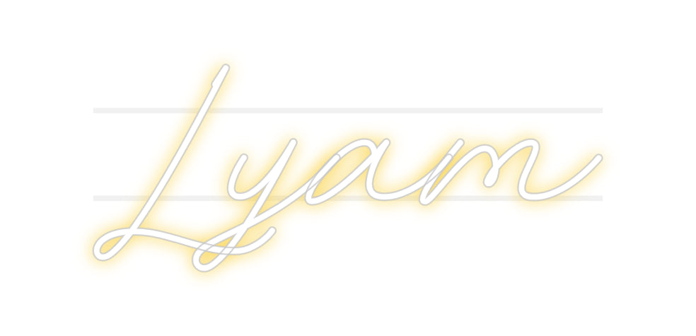 Custom Neon: Lyam