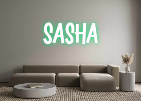 Custom Neon: SASHA