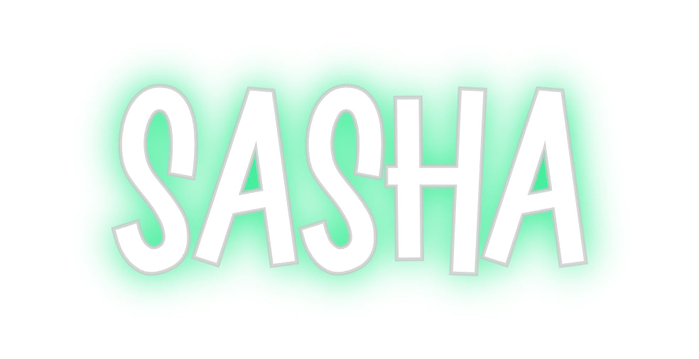 Custom Neon: SASHA