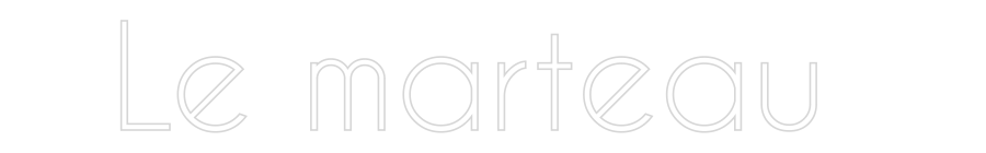 Custom Neon: Le marteau