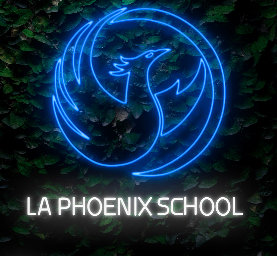 Néon personnalisé La Phoenix School