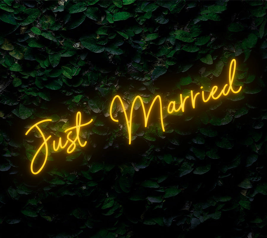 Neon Just Married