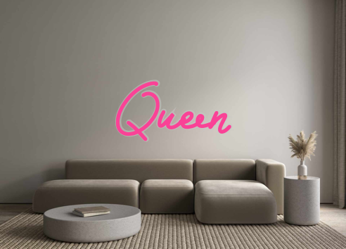 Custom Neon: Queen