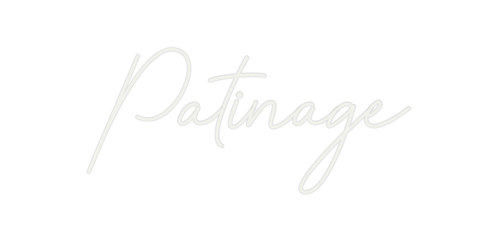 Custom Neon: Patinage