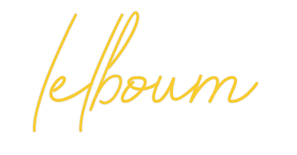 Custom Neon: lelboum