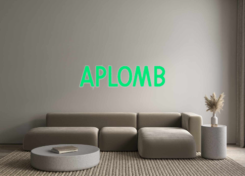 Custom Neon: APLOMB