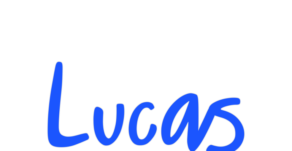 Custom Neon: Lucas
