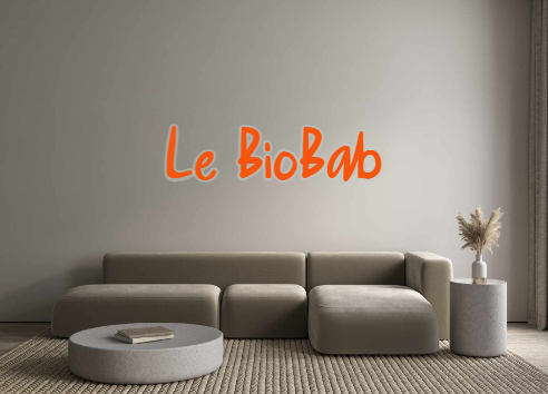 Custom Neon: Le BioBab