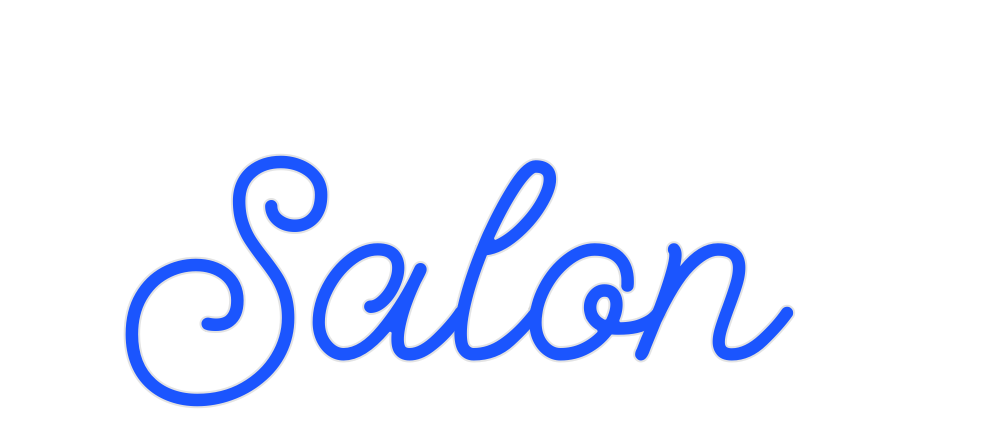 Custom Neon: Salon