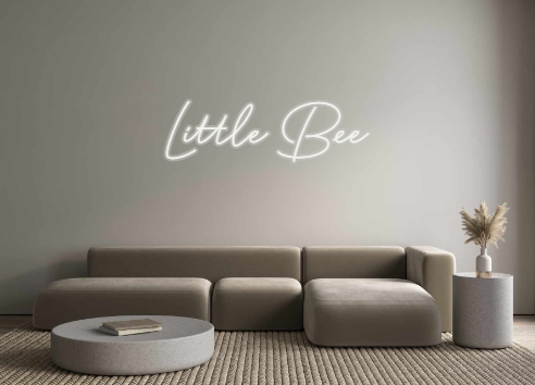 Custom Neon: Little Bee