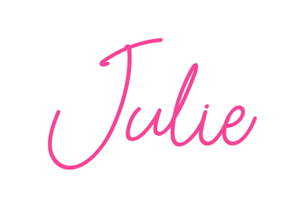 Custom Neon: Julie